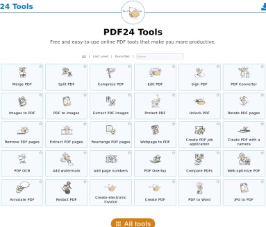 PDF24 Tools
